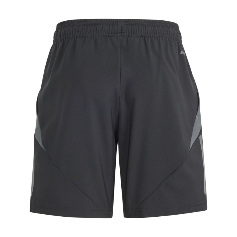 adidas Unisex Kids' Tiro24 Football Shorts Black/Dark Grey