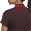 adidas Women's Go-To 2Btn Short Sleeve Performance Polo Shirt Aurora Ruby S25