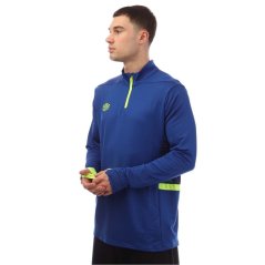 Umbro Premier Mid Layer Training Top Blue yellow