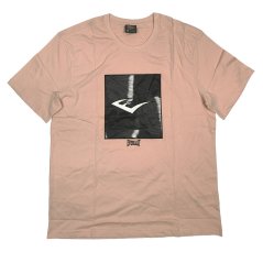 Everlast E Logo T Shirt Pink/Mono