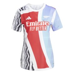 adidas Arsenal Pre Match Shirt 2024 2025 Womens Better Scarlet