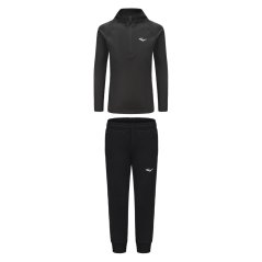 Everlast 1/4 Z TSuit Infants Grey Black