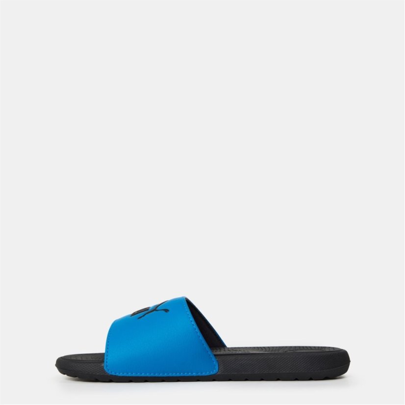 Puma Unisex Kids' Cool Cat Pool Sliders Blue/Black