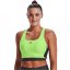 Under Armour Crossback Longline Sports Bra Womens Quirky Lime