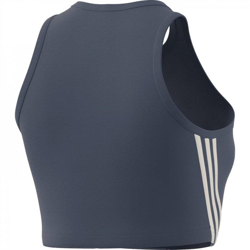 adidas Future Icons 3-Stripes Tank Top Womens Preloved Ink