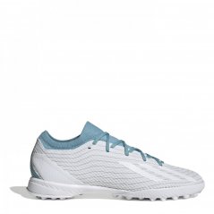 adidas X Speedportal.3 Astro Turf Football Boots White/Blue