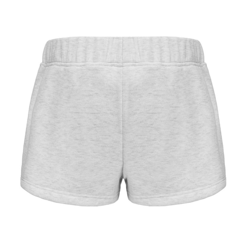 Slazenger Fleece Shorts Womens Ice Grey Marl