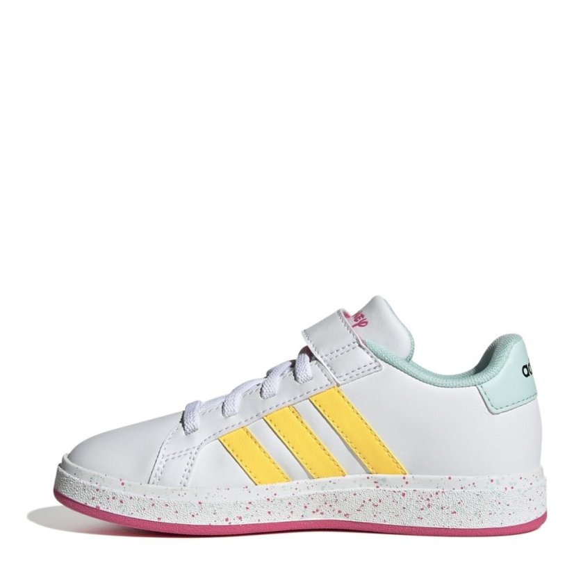 adidas Grand Court Minnie El K pánska tenisová obuv Ftwr White/Spar