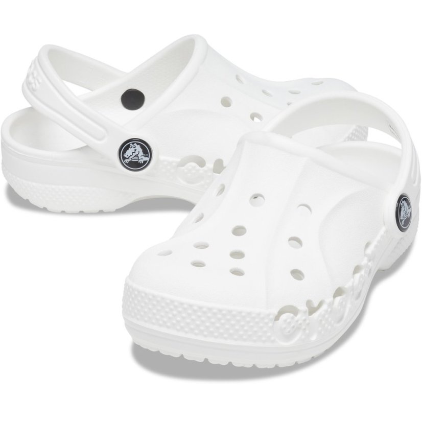 Crocs Baya Clogs Childrens White