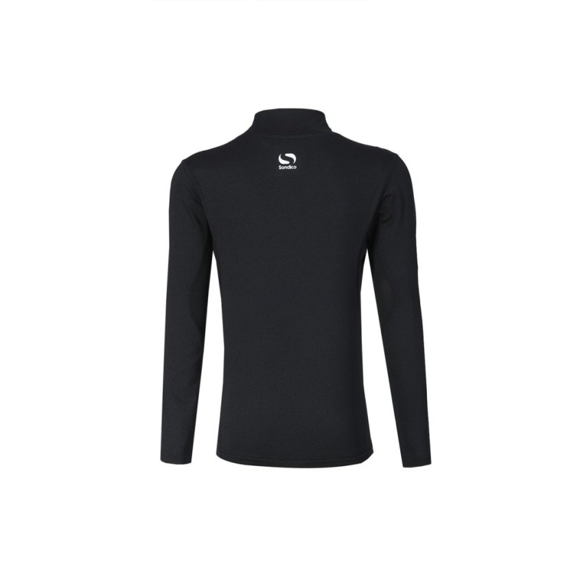 Sondico Mock Neck Baselayer Juniors Black
