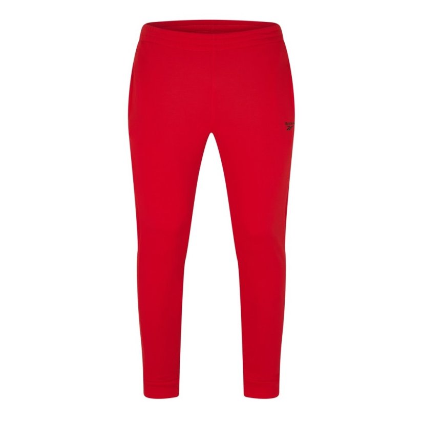 Reebok Basic Closed Hem Fleece Joggers Ribbon Red