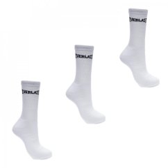 Everlast 3 Pack Crew Socks Mens White