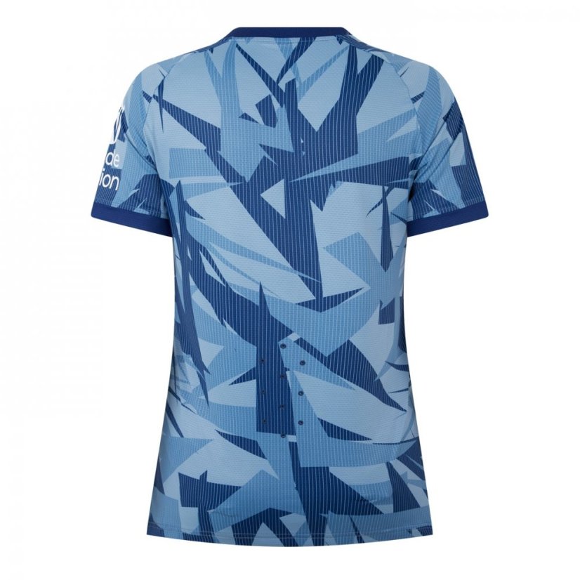 Castore Aston Villa Authentic Third Shirt 2023 2024 Womens Blue Shadow