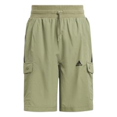 adidas J Jam Wv Crg Sh Jogger Short Unisex Kids Green/Black