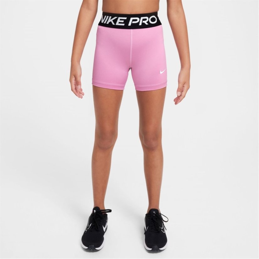 Nike Pro Shorts Junior Girls Magic Flamingo