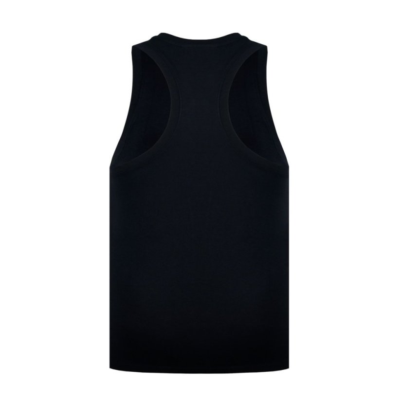Slazenger Muscle Vest Mens Black