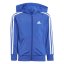 adidas Stripe Poly Tracksuit Blu/White