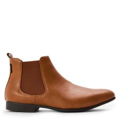 Lambretta Men's Amberley Chelsea Boots Brown