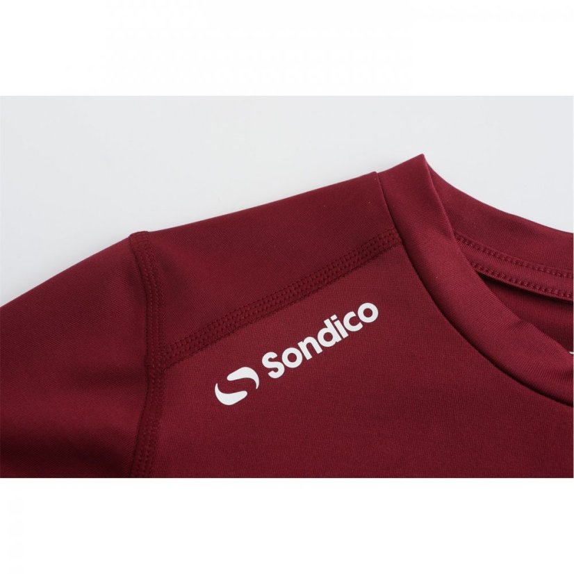 Sondico Long Sleeved Core Base Layer Junior Burgundy