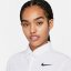 Nike Tour Women's Dri-FIT ADV Short-Sleeve Golf Polo White/Black
