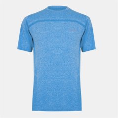 Karrimor XLite Mens Running Short Sleeve Top Blue Marl