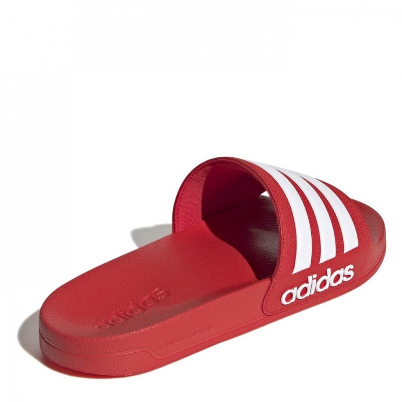 adidas Adilette Shower Slides Adults Red/White