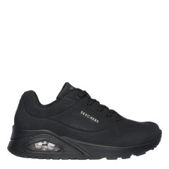 Skechers UNO Stand On Air Trainers Womens Black