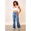 Daisy Street Cut Out Crop Top White