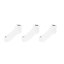 Puma 3 Pack Quarter Socks Mens White