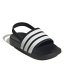 adidas Adilette Estrap Slides Kids Black/White
