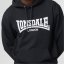 Lonsdale Essentials Logo Hoodie Black