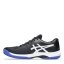 Asics Men's Game Tennis Shoes Black/White