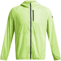 Under Armour Men's Launch Lightweight Water Resistant Wind Resistant Packable Performance Running Jacket Green
