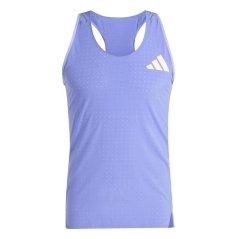 adidas Promo Singlet Vest Mens Cobalt Blue