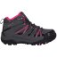 Gelert Horizon Waterproof Walking Boots Childrens Charcoal/Pink