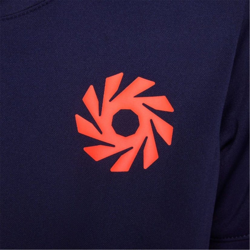 Nike Erling Haaland Academy Football Shirt Juniors Blue/Gold