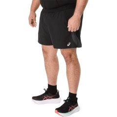 Asics Men's Road Performance Running Shorts Perf Black/Grey