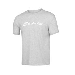 Babolat Kids' Short-Sleeve Performance T-Shirt High Rise Hthr
