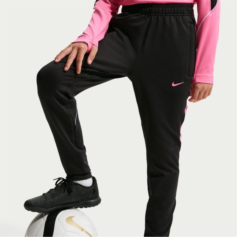 Nike Strike Tracksuit Bottoms Juniors Black/Pink
