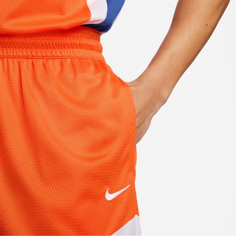 Nike Dri-FIT Icon Men's 8 Basketball Shorts Orange/Royal