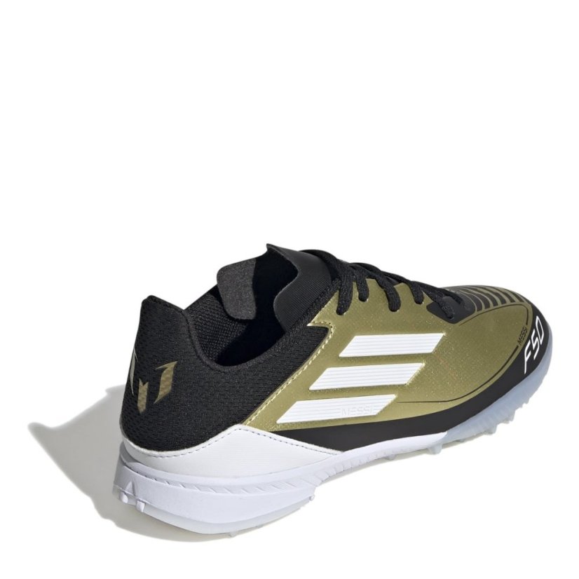 adidas F50 League Childrens Astro Turf Football Boots Gold/Black