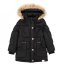 Lee Cooper Cooper Girls' Stylish Warm Jacket Black