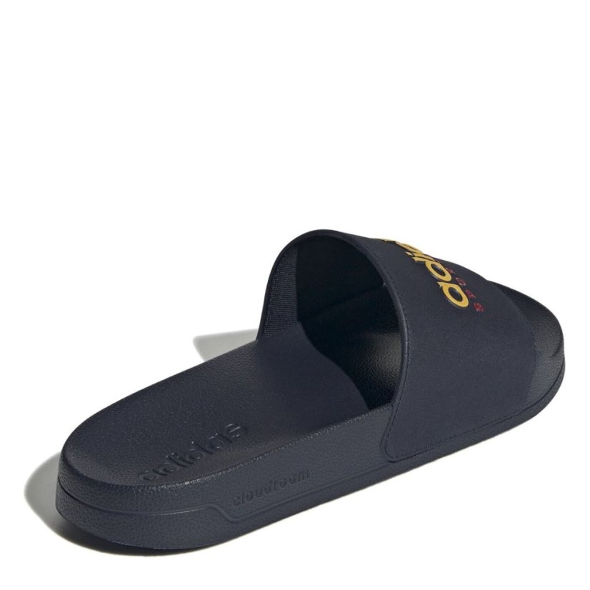 adidas Adilette Shower Slides Adults Navy/Red/Gold