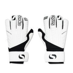 Sondico Aerospine Goalkeeper Gloves Juniors White/Black