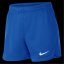 Nike Women's Performance Gym Shorts Royal Blue