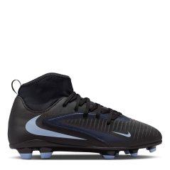 Nike Phantom 6 Club Juniors Multi-Ground Football Boots Black/Black
