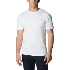 Columbia Columbia Barton Regular Fit pánske tričko White