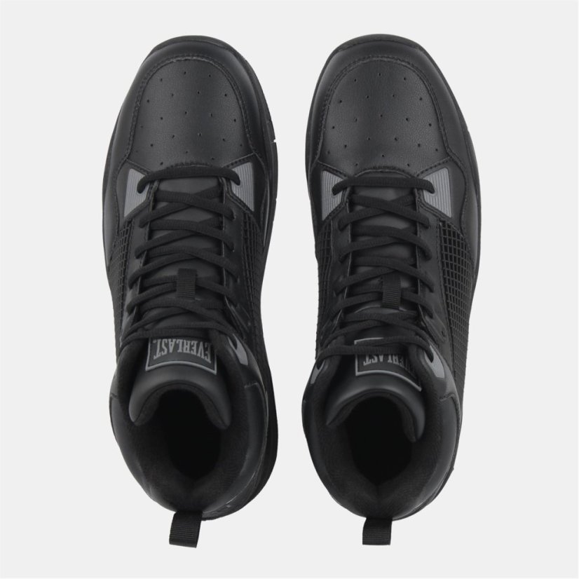 Everlast Men's Layup Lace Up Basketball Trainers Black