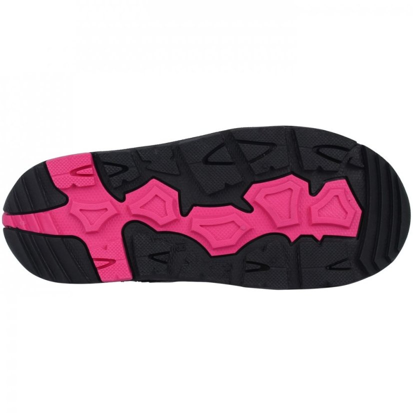 Campri Childrens Snow Boots Pink/Black