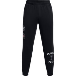 Under Armour Men's PR Icon Closed Hem Jersey Joggers Black